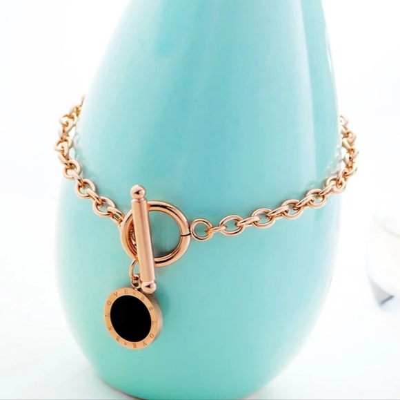 Rose Gold Plated Bracelet - Picture 2 of 5